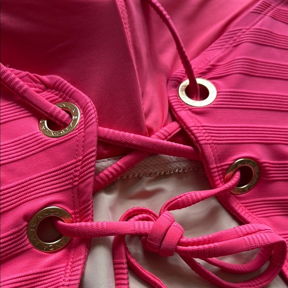 La Blanca one piece swimsuit size 14 NWT - Picture 7 of 12